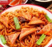 Classic Crab Cake Fried Rice Noodles