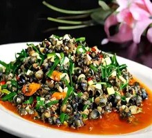 Leek-flavored Snail Meat