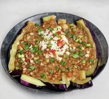 Charcoal-grilled Garlic Eggplant