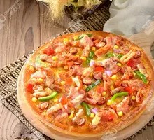 Orleans Grilled Chicken Pizza with Crust