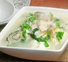 Sea Bass and Tofu Soup