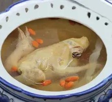 Bamboo Shoot and Corn Pigeon Soup