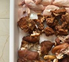 Pork Knuckle and Chicken Wing Stir-Fry