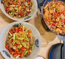 Smoked Bamboo Shoots with Preserved Pork