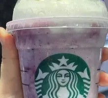 Cheese Blueberry Blast Iced Coffee