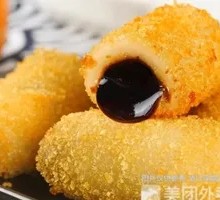 Popping Brown Sugar Glutinous Rice Cake