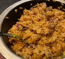 Beef Cubes with Rice