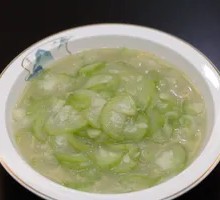 Stir-Fried Loofah with Garlic