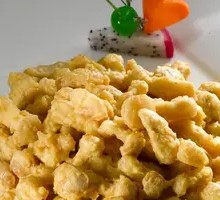 Egg Yolk Baked White Button Mushrooms