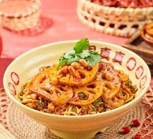 Lotus Root Slices with Rice Noodles