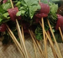 Cilantro Beef Skewers