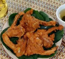 Crispy Chicken Collar Bones