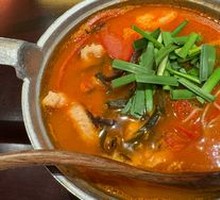 番茄嫩肉丝米线