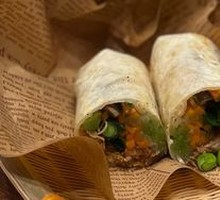 Spring Roll Wrapped in Pancake