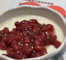Red Bean Tofu Pudding