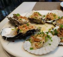 Garlic Steamed Oysters