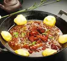 Braised Chicken with Northeast Wild Chestnut Mushrooms