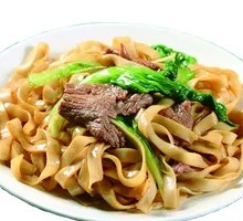 Barbecue Pork Fried Rice Noodles