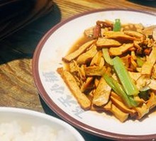 Celery with Tofu Sheets