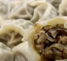 Pork and scallion hand-pulled dumplings
