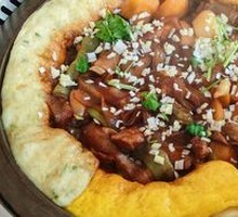 Special Pork Ribs and Flatbread Stew