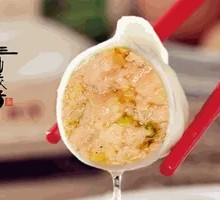 Chinese cabbage and pork dumplings