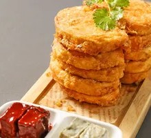 Fried Steamed Bun Slices