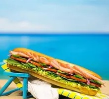 French Bacon Cheese Chicken Sandwich