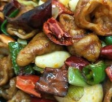Spicy Pork Intestines Stir-fry