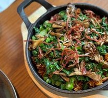 鸡枞菌油菜饭片