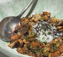 Truffle Mushroom Hot Pot Egg with Caviar