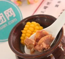 Corn and Spare Ribs Soup Rice