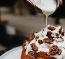 Walnut Cinnamon Roll