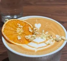 Tangerine Jasmine Latte
