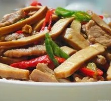 Fried Tofu and Pork Rice