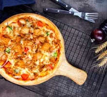 Crispy Chicken Pizza
