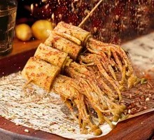 Dried Tofu with Enoki Mushrooms