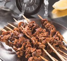 Grilled Intestine Skewers