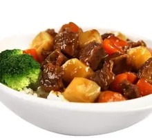 Beef and Potato Rice Bowl