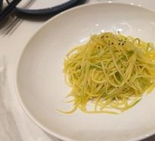 Crisp Radish Strips with Chili Oil