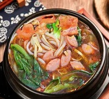 Bacon and Vegetable Rice Noodles