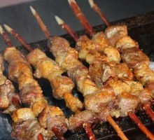 Lamb Skewers with Red Willow