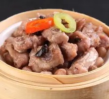 Steamed Pork Ribs with Fermented Black Beans
