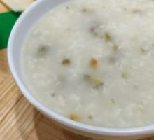Century Egg and Pork Porridge