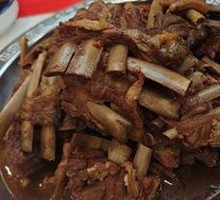 Goat Spine and Ribs