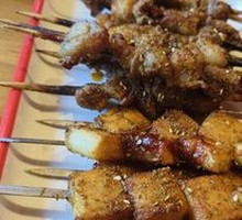 Lamb Skewers with Red Willow