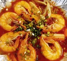 Aluminum-wrapped Scallops Noodles