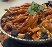 Snail Noodle with Stinky Tofu and Intestines Hot Pot