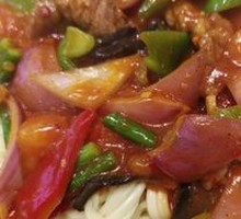 Fried Meat Noodles