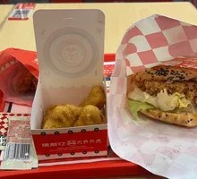 Spicy Chicken Leg Burger